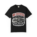 No Excuses Vintage Muscle Car T-Shirt — "Just Requisite" Graphic Tee