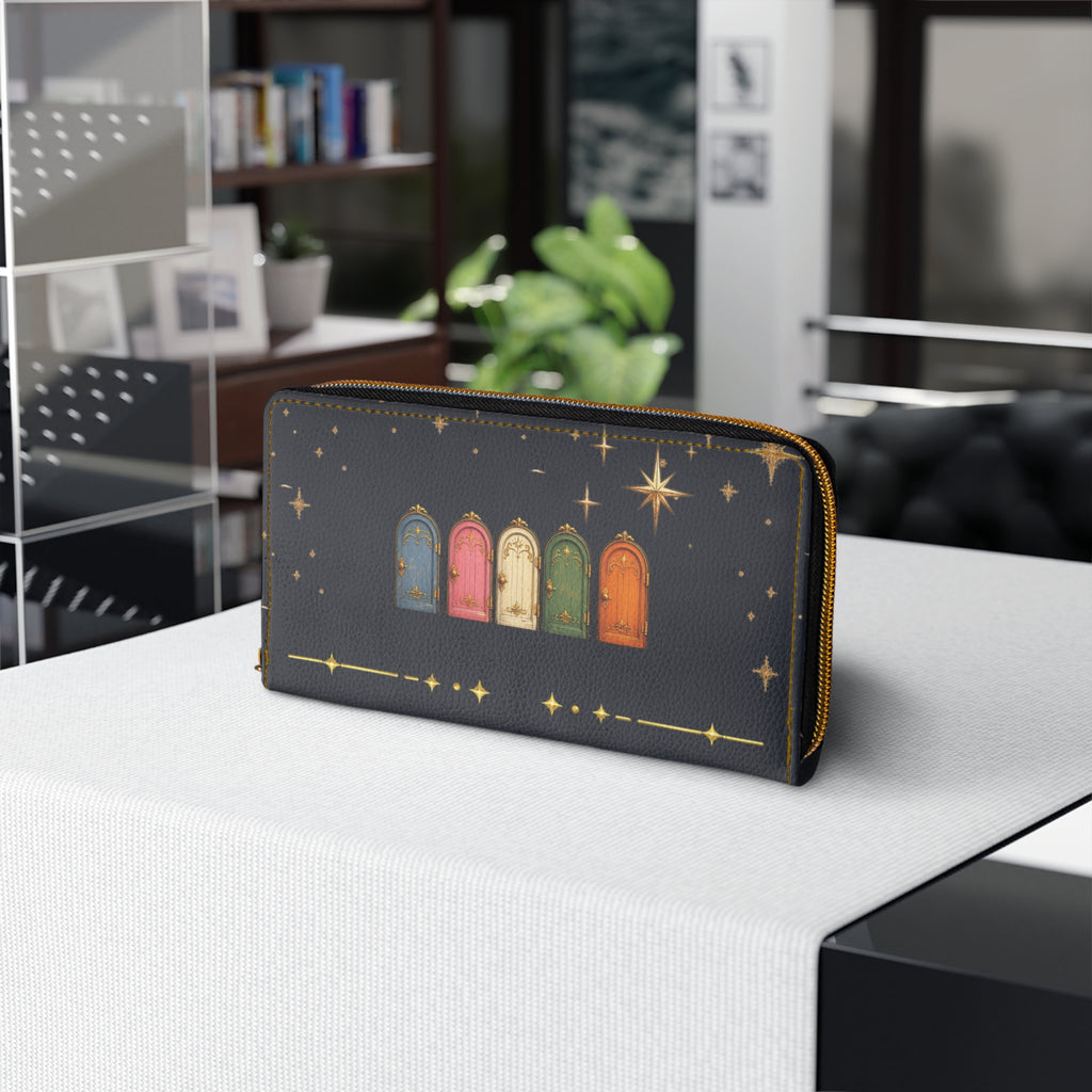 Celestial Doors Zipper Wallet —howl's moving castle