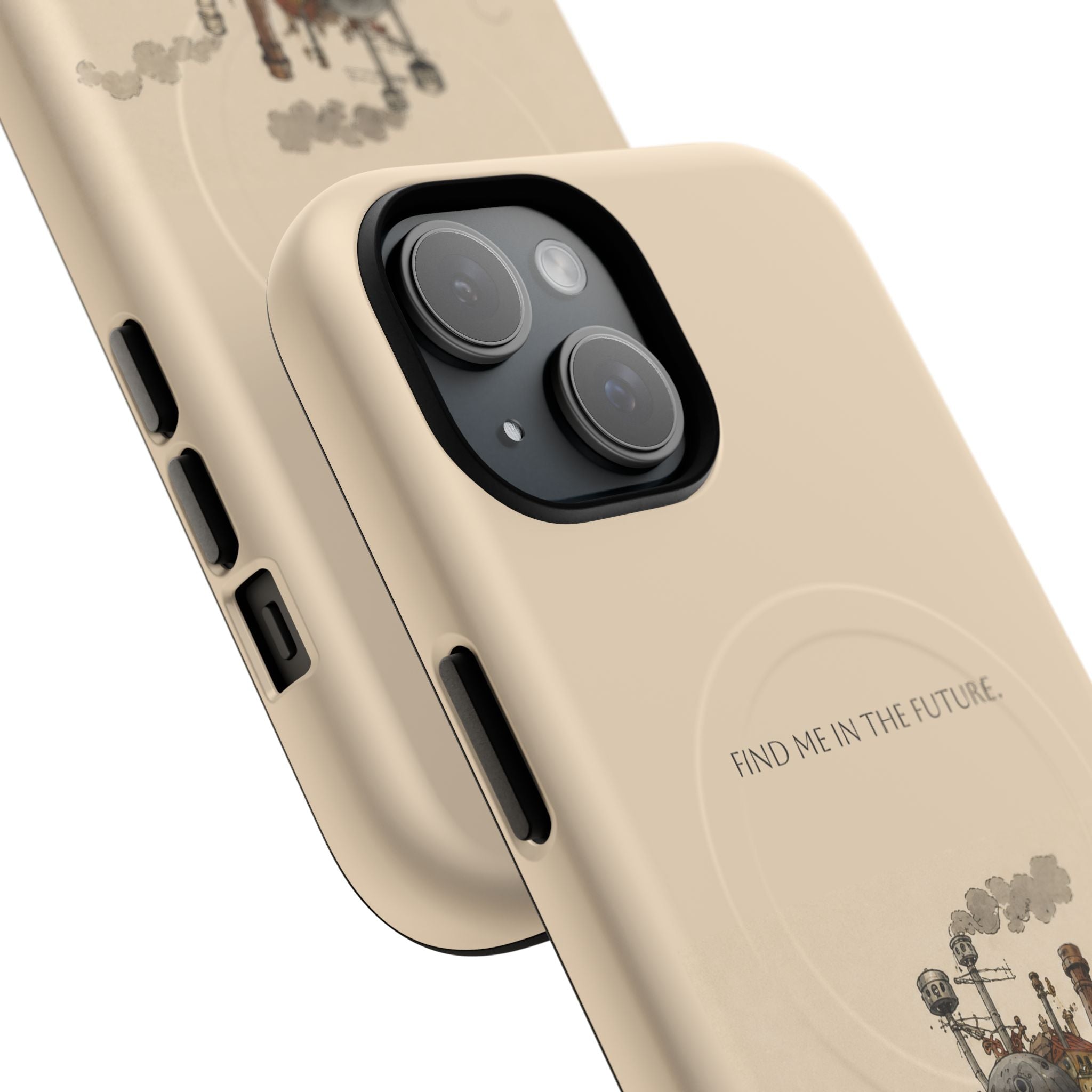 Howl’s Moving Castle Phone Case — “Find Me in the Future” Tough Magnetic iPhone Cover