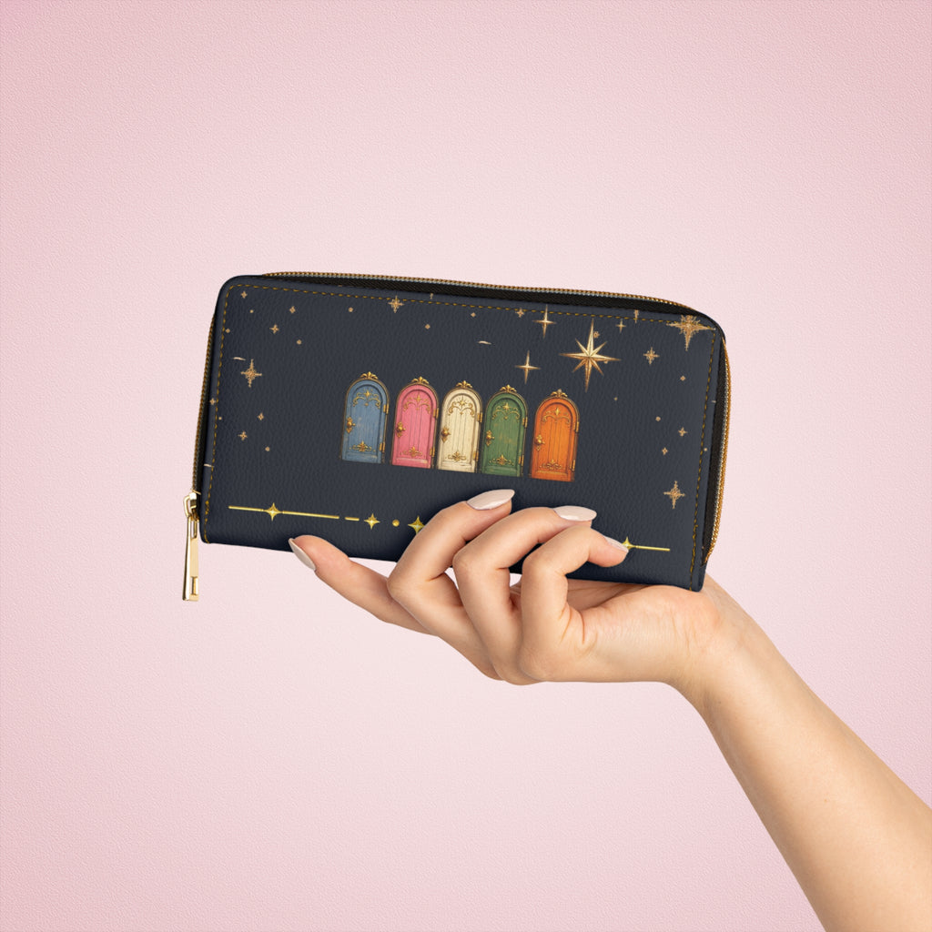 Celestial Doors Zipper Wallet —howl's moving castle
