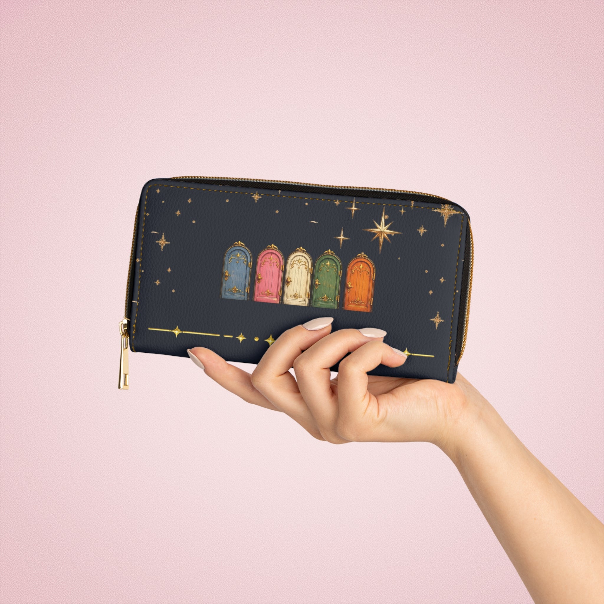 Celestial Doors Zipper Wallet —howl's moving castle