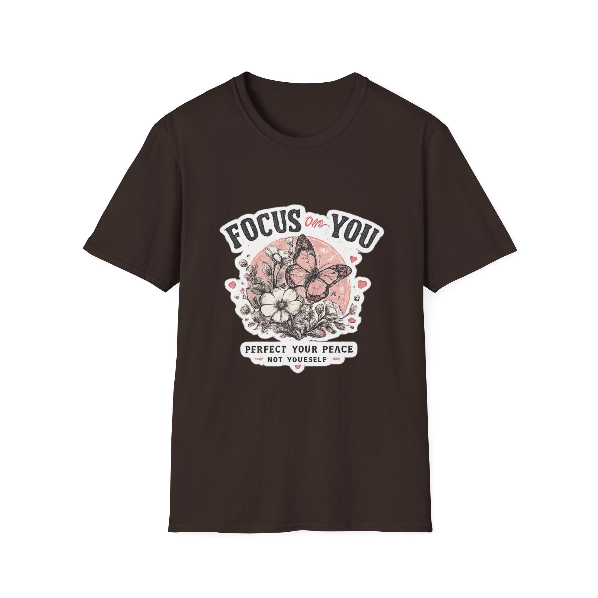 Focus On You T-Shirt — Self-Care Butterfly Graphic Tee