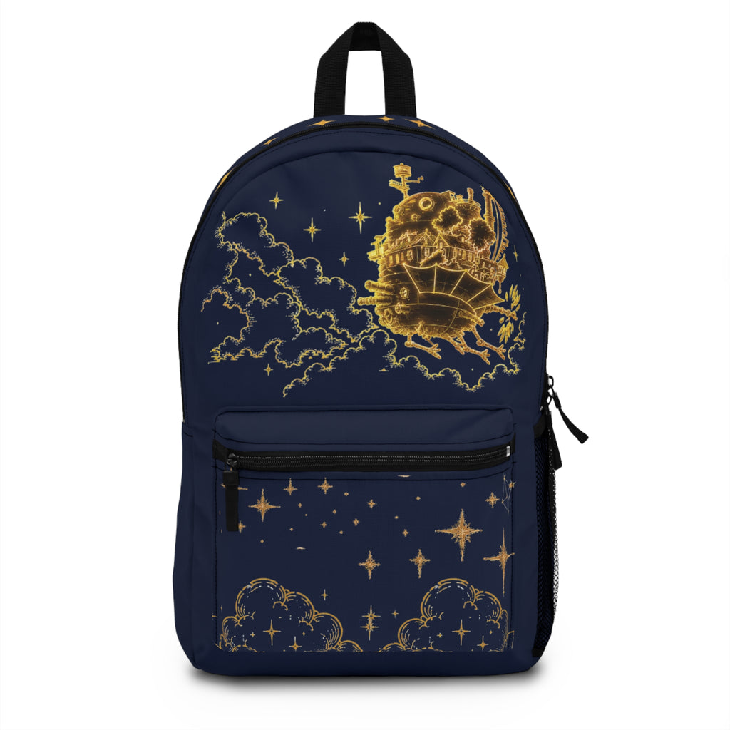 Navy Starry Sky Backpack Howl's Moving Castle