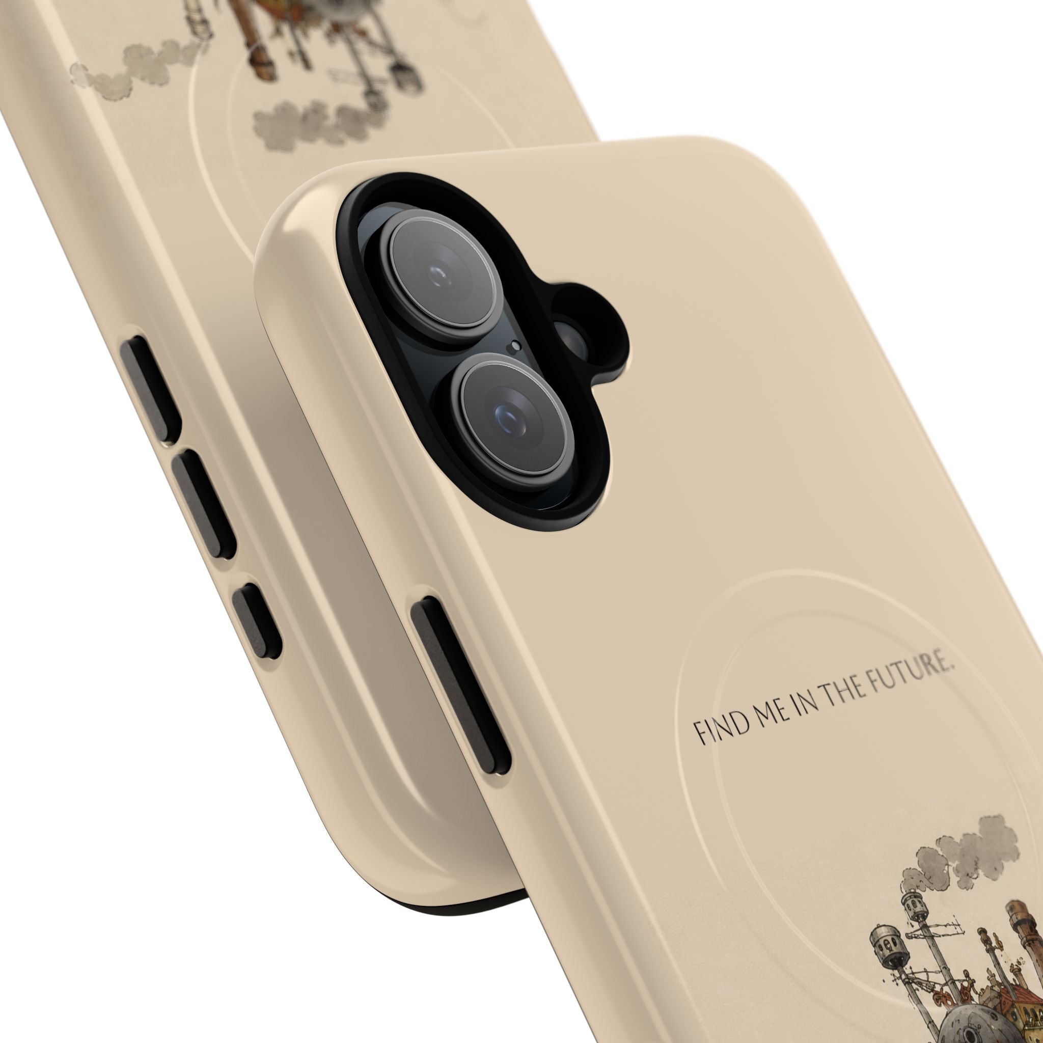 Howl’s Moving Castle Phone Case — “Find Me in the Future” Tough Magnetic iPhone Cover