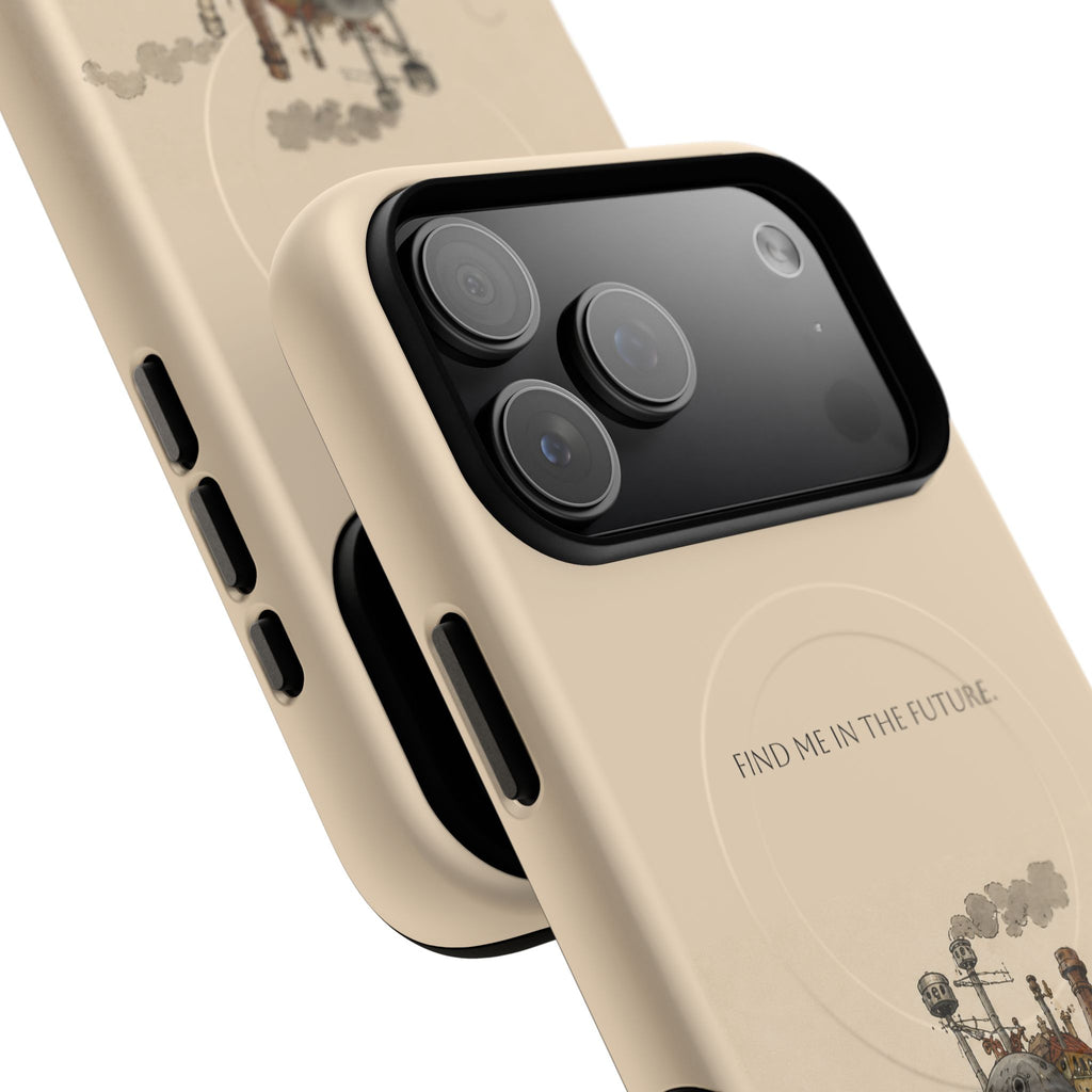 Howl’s Moving Castle Phone Case — “Find Me in the Future” Tough Magnetic iPhone Cover