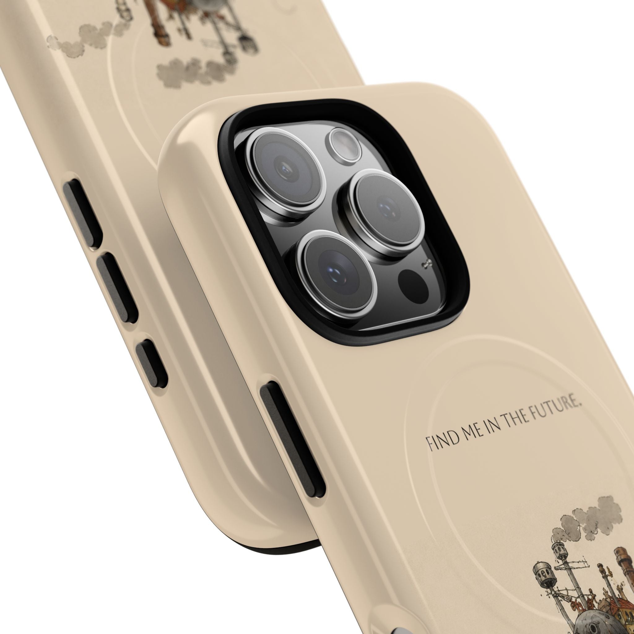 Howl’s Moving Castle Phone Case — “Find Me in the Future” Tough Magnetic iPhone Cover