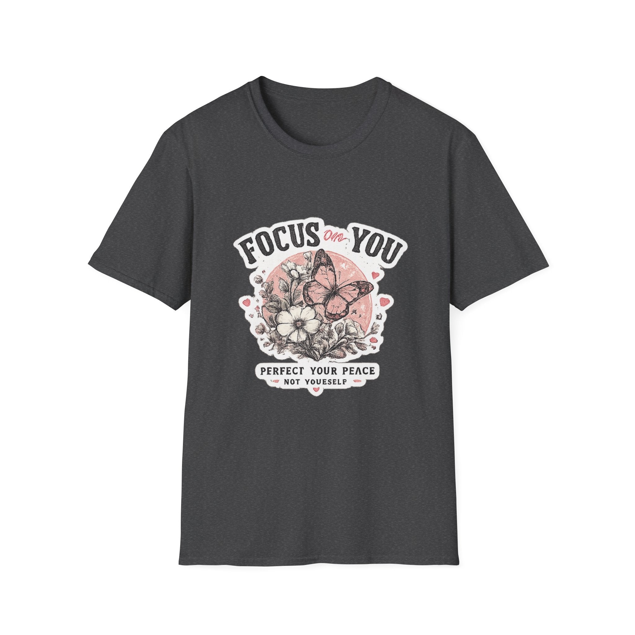 Focus On You T-Shirt — Self-Care Butterfly Graphic Tee