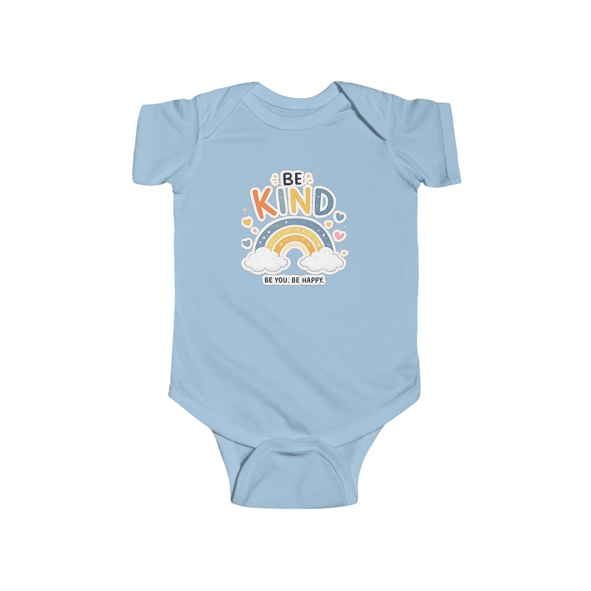 Be Kind Rainbow Infant Bodysuit — Cute Positive Baby Onesie