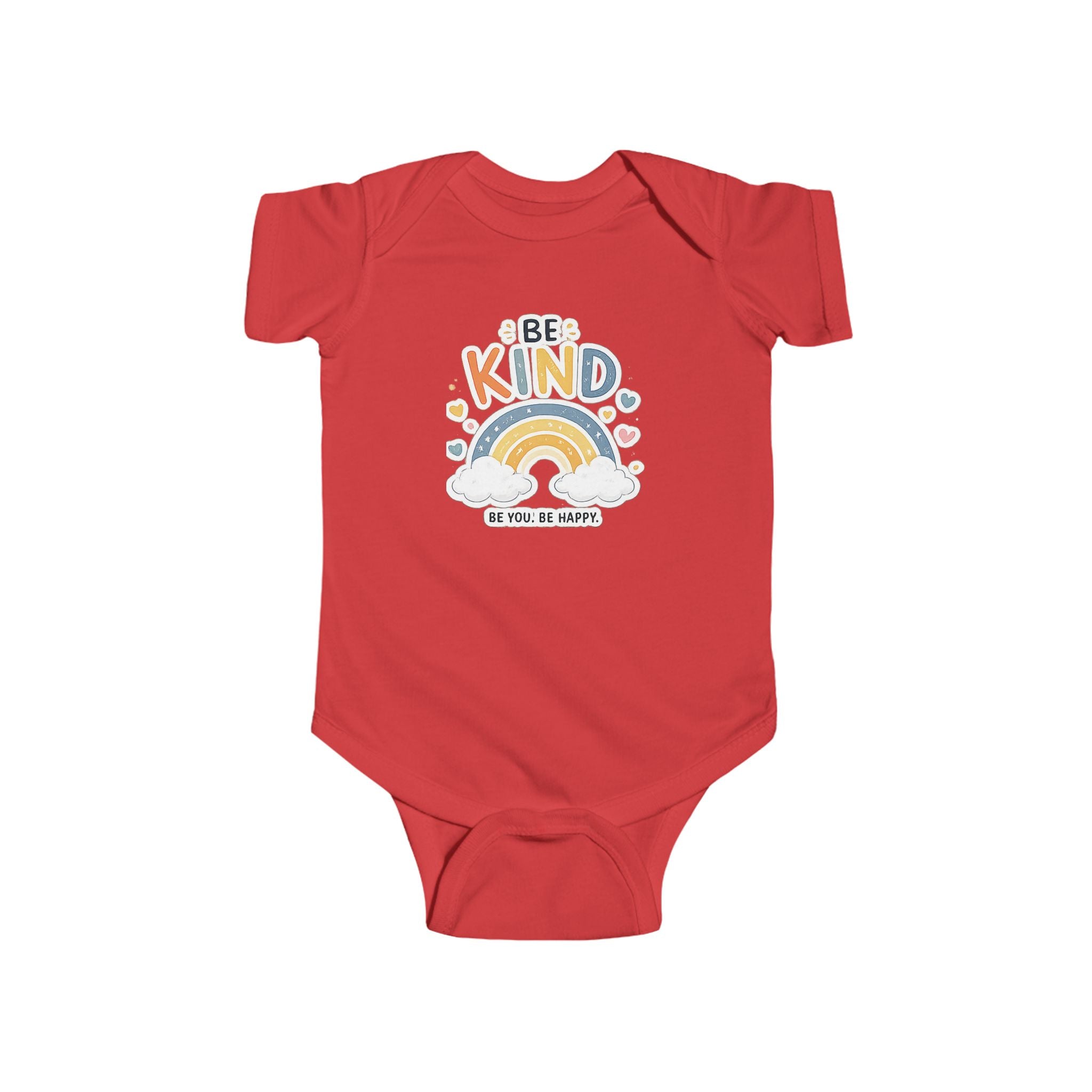 Be Kind Rainbow Infant Bodysuit — Cute Positive Baby Onesie